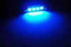 LED-Spollampa Blå