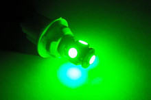LED T10 - Sockel W5W - Grön