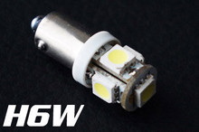 LED-lampor H6W - Sockel BAX9S - 12V
