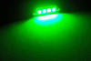LED-Spollampa Grön