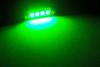 LED-spollampa Grön - Takbelysning