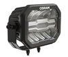 Bakre vy av den LED-extraljusn Osram LEDriving® CUBE MX240-CB och flänsarna Kylning.