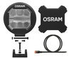 LED-extraljus Osram LEDriving® ROUND MX180-CB med monteringstillbehör