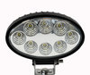 LED-extraljus Oval 24W för 4X4 - Fyrhjuling - SSV Lång räckvidd