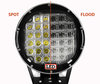 LED-extraljus Rund 160W CREE för 4X4 - Fyrhjuling - SSV Spot VS Flood