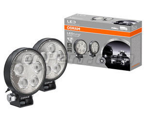 2x LED-arbetsljus Osram LEDriving® ROUND VX70-SP
