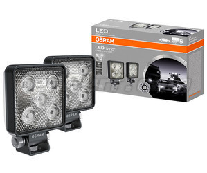 2x Strålkastare LED-arbetsljus Osram LEDriving® CUBE VX70-WD