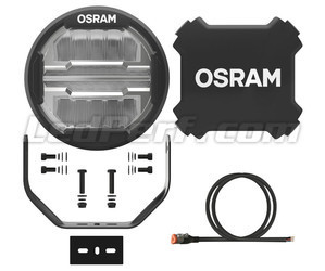 Belysning Varselljus av den LED-extraljusn Osram LEDriving® ROUND MX260-CB.