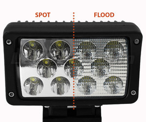 LED-extraljus Rektangulär 33W för 4X4 - Fyrhjuling - SSV Spot VS Flood