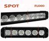 LED-bar CREE 60W 4400 Lumens för 4X4 - Fyrhjuling - SSV Spot VS Flood