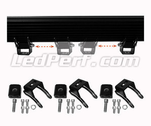 LED-bar CREE Dubbelrad 36W 2600 Lumens för 4X4 - Fyrhjuling - SSV Fastsättning