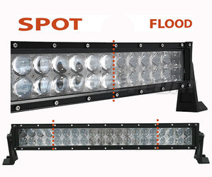 LED-bar CREE Dubbelrad 4D 120W 10900 Lumens för 4X4 - Lastbil - Traktor Spot VS Flood