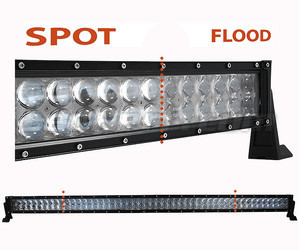 LED-bar CREE Dubbelrad 4D 300W 27000 lumens för 4X4 - Lastbil - Traktor Spot VS Flood