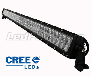 LED-bar CREE Dubbelrad 4D 300W 27000 lumens för 4X4 - Lastbil - Traktor