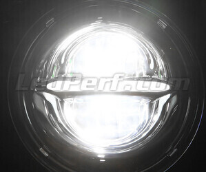 Svart Full LED-optik motorcykel för rund strålkastare 5.75 tum - Typ 5