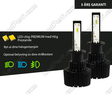 LED H1 LED-lampor med Hög Effekt Tuning