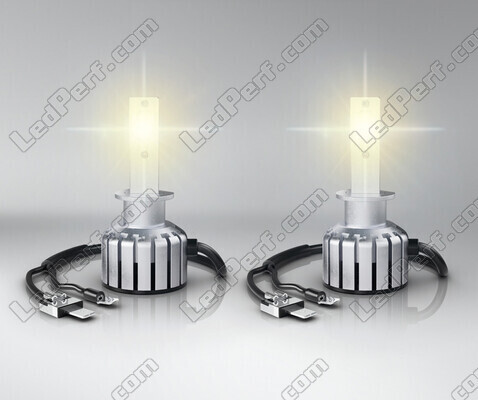 Varmvitt ljus 2700K från LED-lampor H1 Osram LEDriving® HL Vintage - 64150DWVNT-2MB