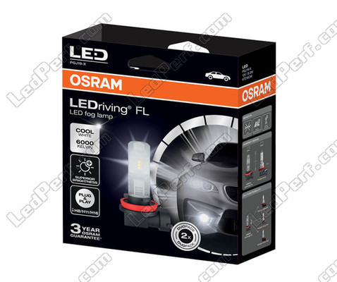 LED-lampor H11 Osram LEDriving Standard för dimljus 67219CW - Paket
