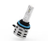 H16 LED-lampor Kit PHILIPS Ultinon Essential LED - 11366UE2X2