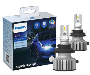 H16 LED-lampor Kit PHILIPS Ultinon Pro3021 - 11366U3021X2