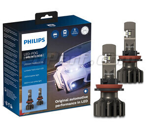 LED-lampor Kit H16 PHILIPS Ultinon Pro9000 +250% 5800K- 11366U90CWX2