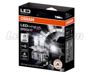 Paket H19 LED-lampor Osram LEDriving Bright 64193DWBRT-2HFB