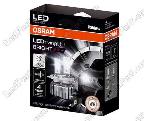 Paket H19 LED-lampor Osram LEDriving Bright 64193DWBRT-2HFB