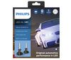 LED-lampor Kit H3 PHILIPS Ultinon Pro9000 +200% 5800K- 11336U90CWX2