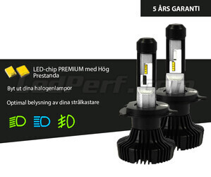 LED H4 LED-lampor med Hög Effekt Tuning