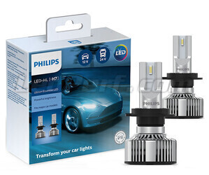 H7 LED-lampor Kit PHILIPS Ultinon Essential LED - 11972UE2X2
