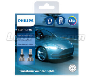 H7 LED-lampor Kit PHILIPS Ultinon Essential LED - 11972UE2X2