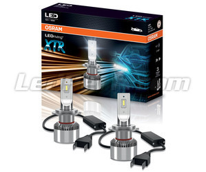 Paket och 2 LED-lampor H7 Osram LEDriving® XTR 6000K - 64210DWXTR