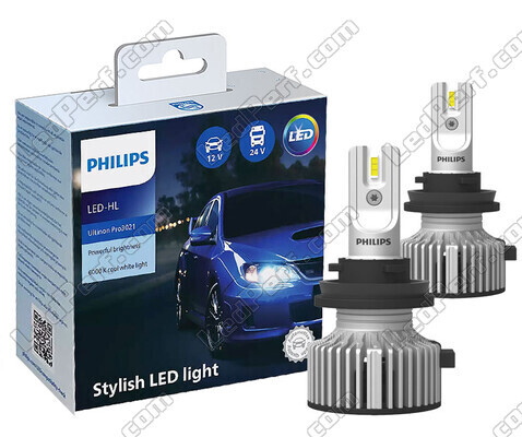 H8 LED-lampor Kit PHILIPS Ultinon Pro3021 - 11366U3021X2