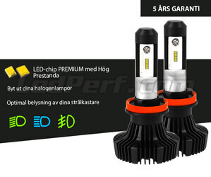 LED H9 LED-lampor med Hög Effekt Tuning