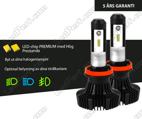 LED H9 LED-lampor med Hög Effekt Tuning