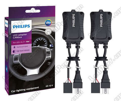 2x Philips Canbus dekoder/adapter för 12V H4 LED-lampor - 18960X2