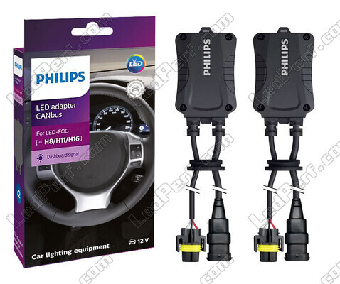 2x Philips Canbus dekoder/adapter för 12V H8/H11/H16  LED-lampor - 18954X2