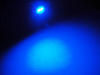 LED-lampa på hållare blå T4.7
