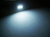 LED-lampa på hållare vit T4.7