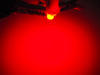 LED på hållare röd T5 w1.2w