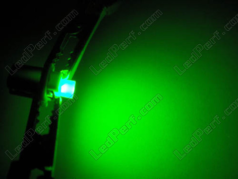 LED på hållare grön T5 w1.2w