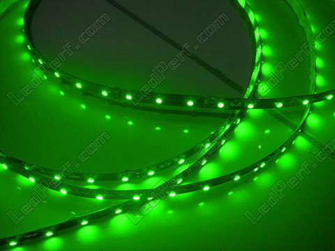 SMD-LED-remsa 24V flexibel delbar Grön