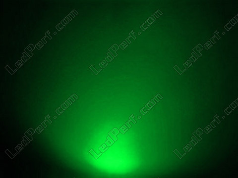 LED 5 mm VIDVINKEL grön + 12V motstånd
