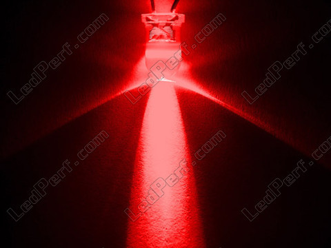 LED 5 mm röd bil