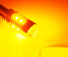 LED-lampa H21W Orange LED-lampor i detalj H21W HY21W Sockel BAY9S 12V