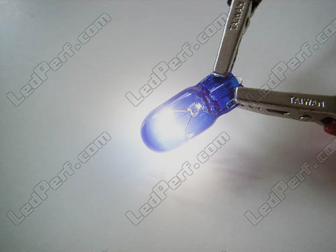 lampa BAX9S H6W Halogen Blue vision Xenon effekt LED