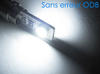 LED-lampa BAX9S H6W-box mot färddatorfel vit effekt xenon