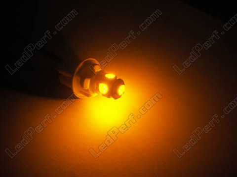 LED-lampa H6W Xtrem BAX9S Orange/Gul xenon effekt