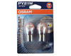 lampa krom PY21W orange Philips silver vision
