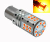 LED-lampa PY21W för blinkers LED-lampor R5W P21W P21 5W PY21W Orange Sockel BAU15S BA15S